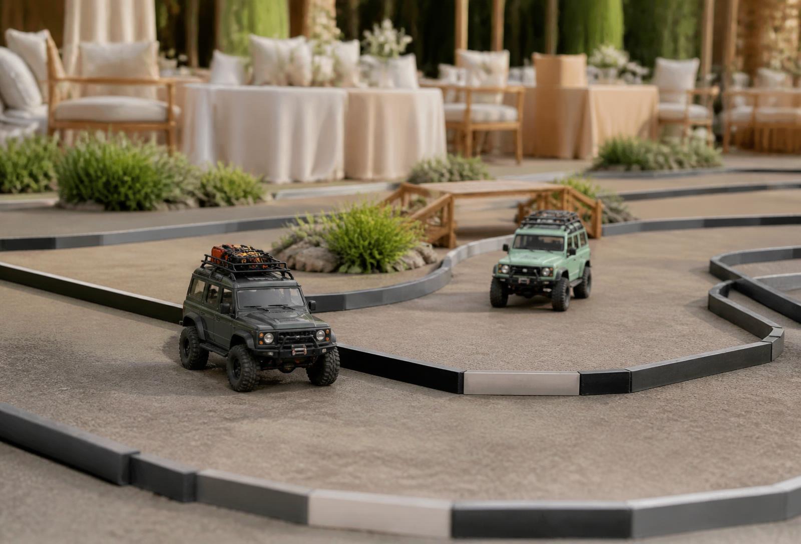 Alekai RC Crawler mobile remote-control racing experience for private events in South Florida.