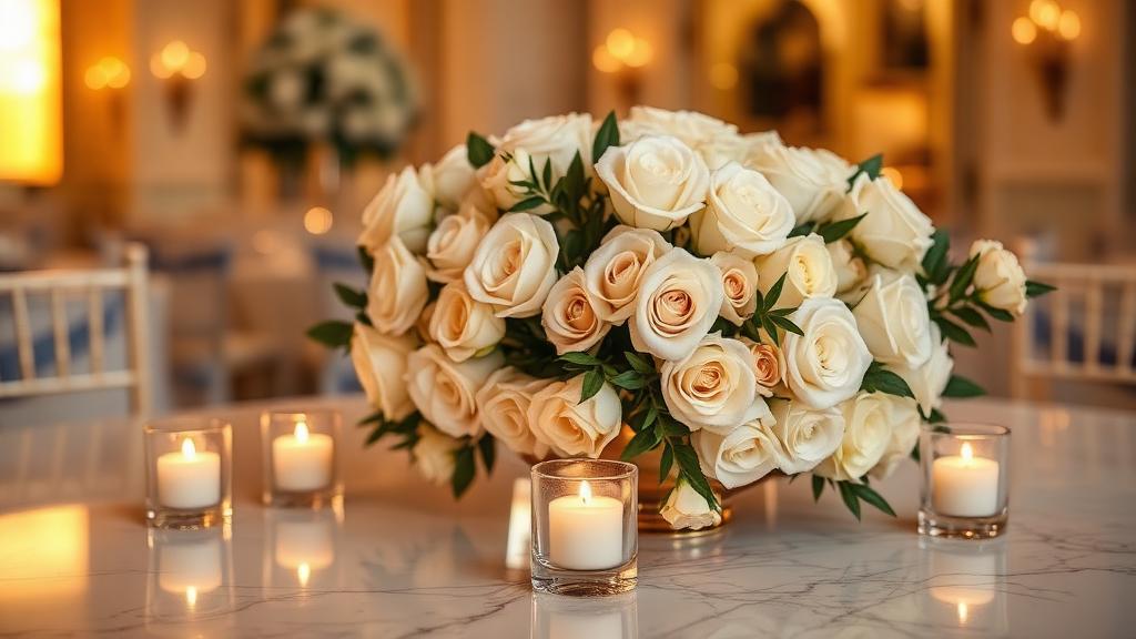 Alekai Bloom Bar floral arrangement centerpiece for events